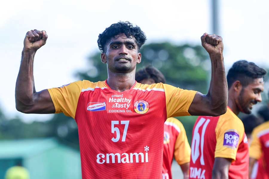 East Bengal dominates Calcutta Police in CFL