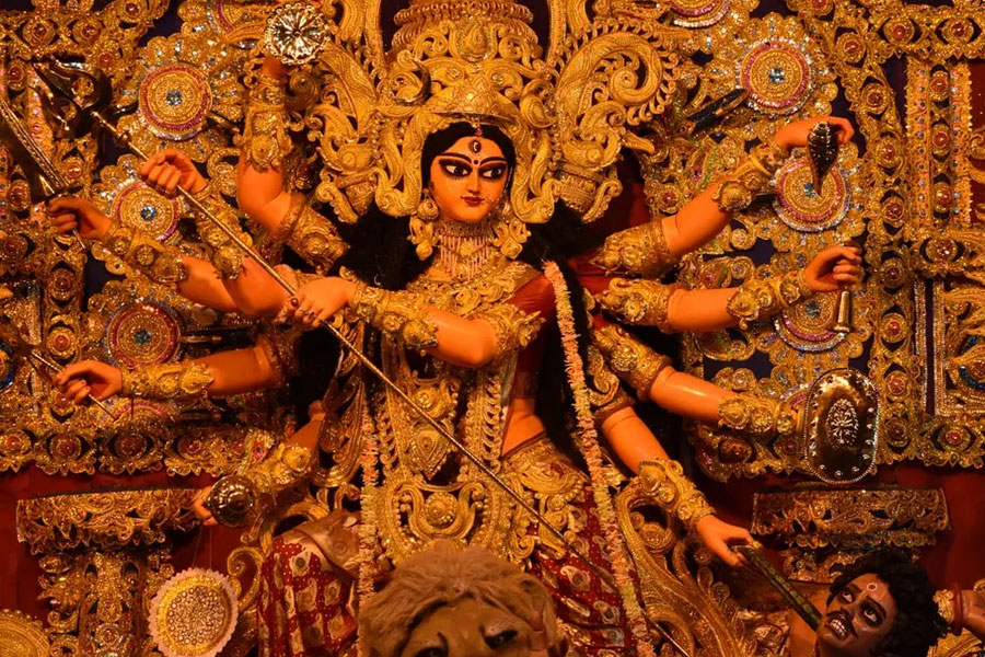 Every weapon devi durga has significance who gave these