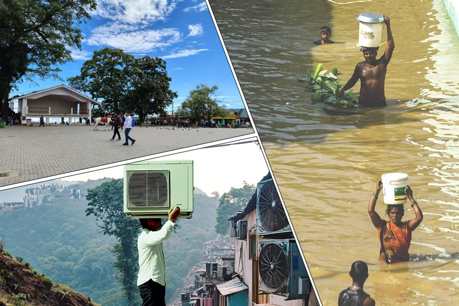 South Bengal hit by flood, North Bengal faces massive temperature