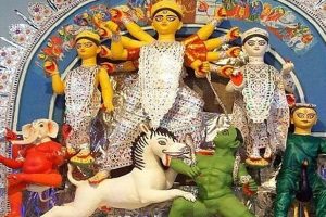 Durga Puja: mystery of horse faced lion