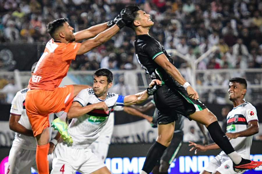 northeast united Fc beat mohammedan sc in ISL