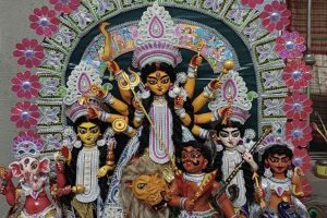 Durga Puja 2024: A Student of Islam Bazar dreaming of becoming self-reliant making maa durga idol