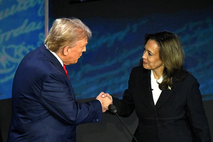 Donald Trump and Kamala Harris met for first presidential debate