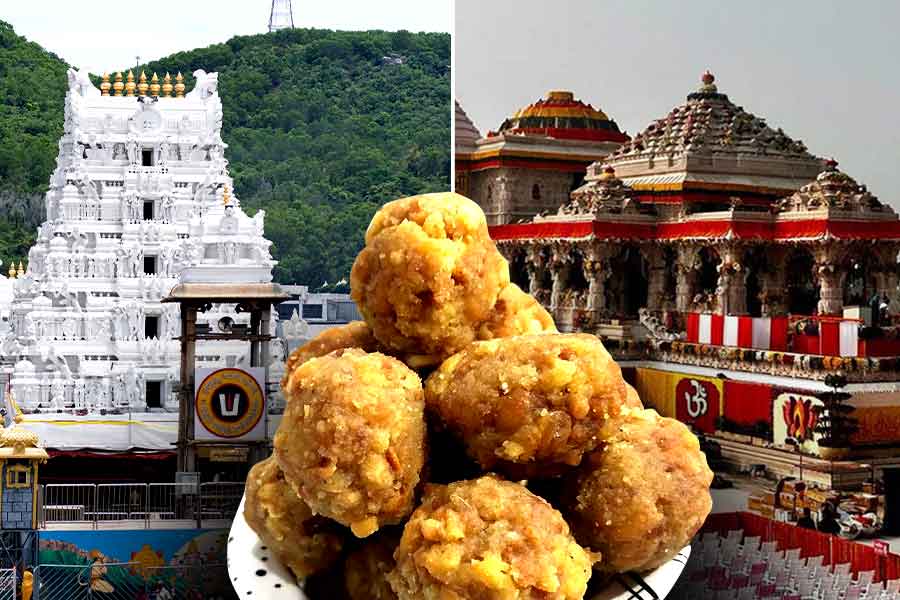 Laddus from tirupati sent to Ayodhya Ram Mandir inauguration