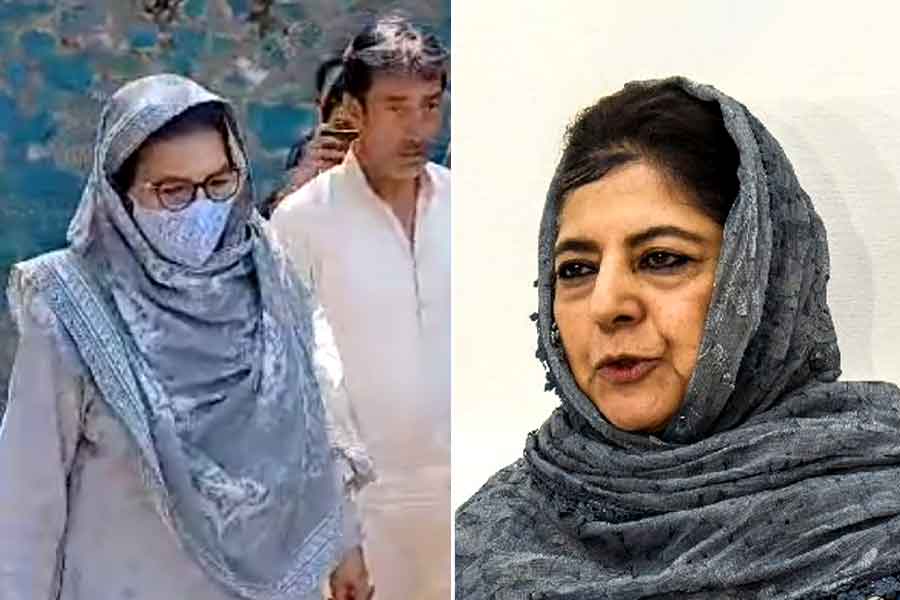 J&K election: Mehbooba Mufti’s mother cast vote