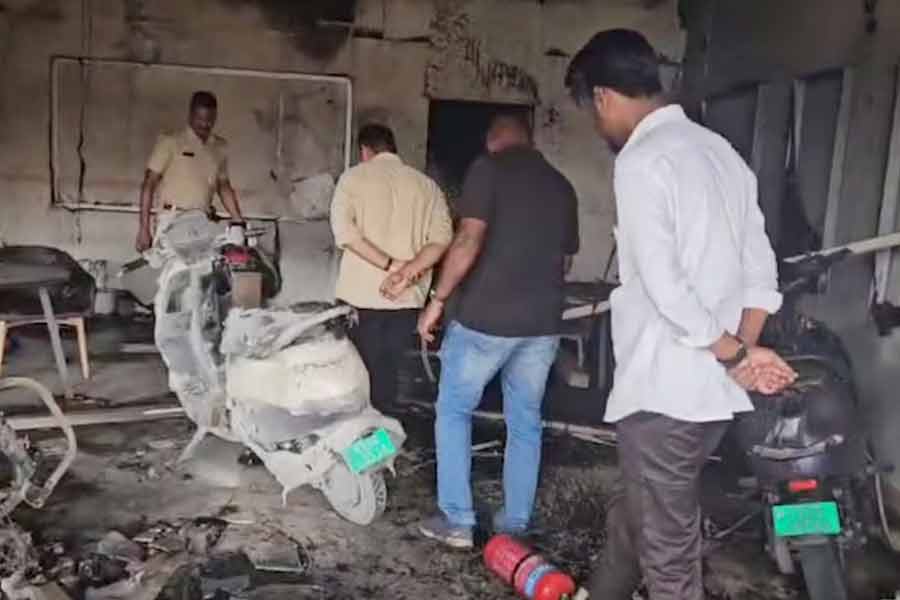 Upset over faulty scooter, man set showroom on fire in Karnataka