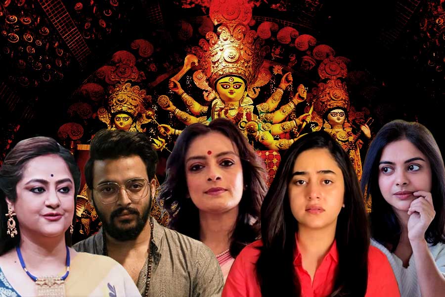 tollywood reaction on Durga Puja shopping