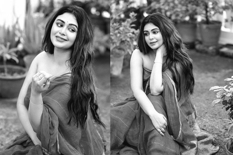 Ritabhari Chakraborty's monochrome Photo series goes viral