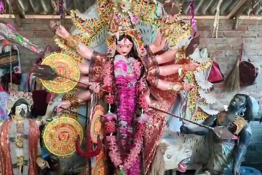 Durga Puja 2024: Tribal family celebrates Durga Puja avoiding all social barriers of the society