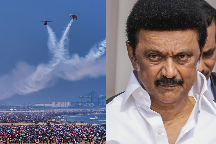 Tamil Nadu gave facilities beyond what was requested by Air Force Says MK Stalin