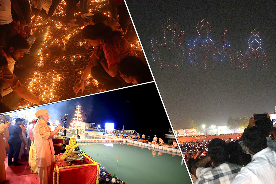 Ayodhya sets Guinness record in Deepotsav during Diwali 2024