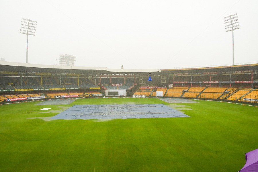 India vs New Zealand: Play has been called off for the first day