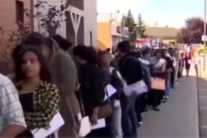 Thousands of Indian students in Canada queue for waiter jobs