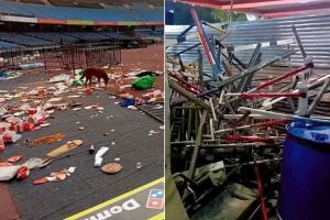 Delhi Jawaharlal Nehru stadium is in mess after Diljit Dosanjh Concert