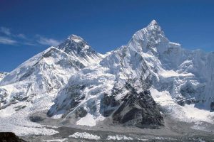 Mount Everest is growing taller