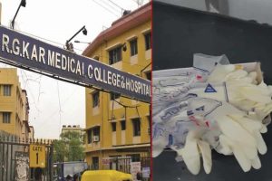 Blood stained gloves found from RG Kar Medical College & Hospital trauma care center, probe on