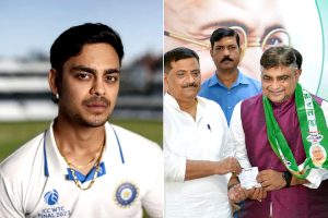 Indian cricketer Ishan Kishan's father Pranav Pandey joins JDU