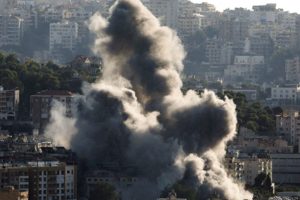 Israel intensifies strikes in Beirut and Gaza