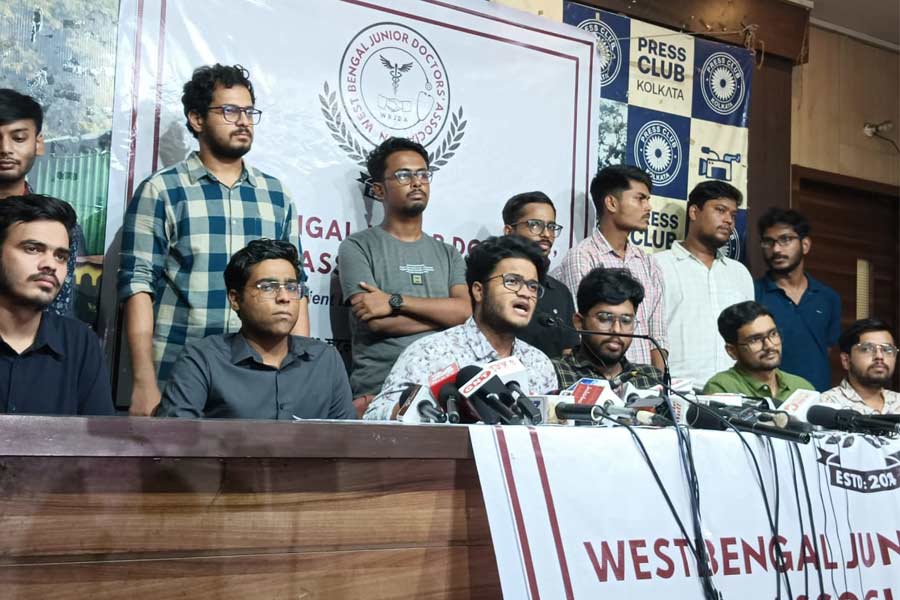 West Bengal junior doctors association speaks on Terror culture over threat culture