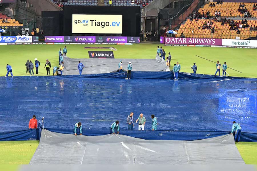 Toss delayed due to rain in first Test between India and New Zealand in Bengaluru