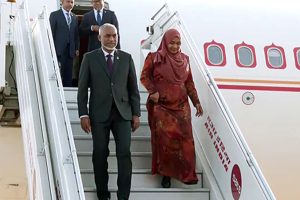 Maldives President Muizzu arrives on four-day visit to India