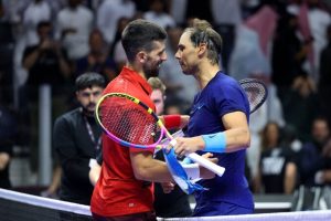 Novak Djokovic emotional message to Rafael Nadal don't leave tennis