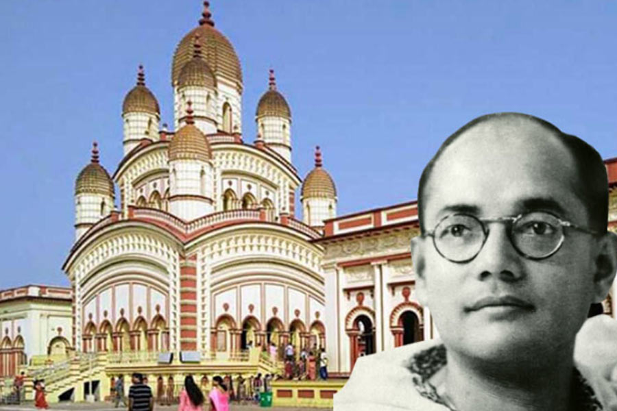 Netaji Subhas Chandra Bose used to go to Dakshineswar Temple