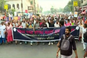 Rajbhaban Abhijan Live Update: Junior doctors starts rally