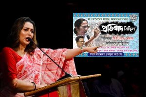 TMC will hold protest rally against CPM leader Tanmoy Bhattacharya, MLA Sayantika Banerjee will lead