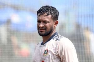 Massive protest happened in front of Mirpur stadium against Shakib Al Hasan