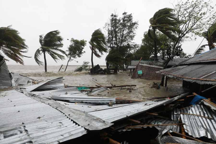 Cyclone Dana formed in Bay of Bengal