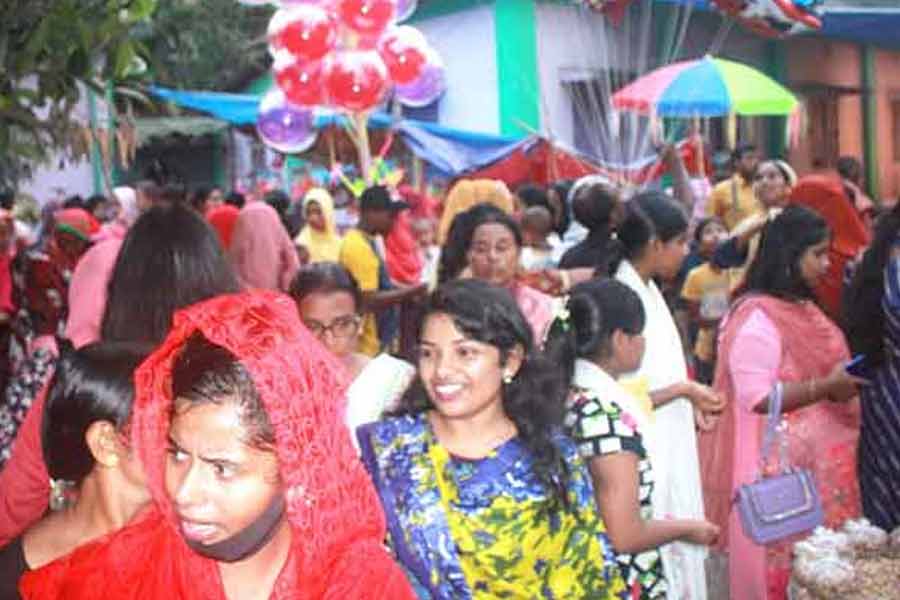 What is 'Bou Mela', why men can not go there