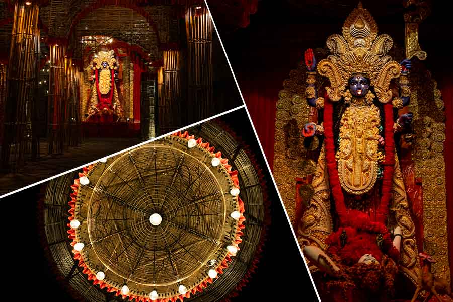 Antarmahal is theme for Kali Puja 2024 at Masterda Club