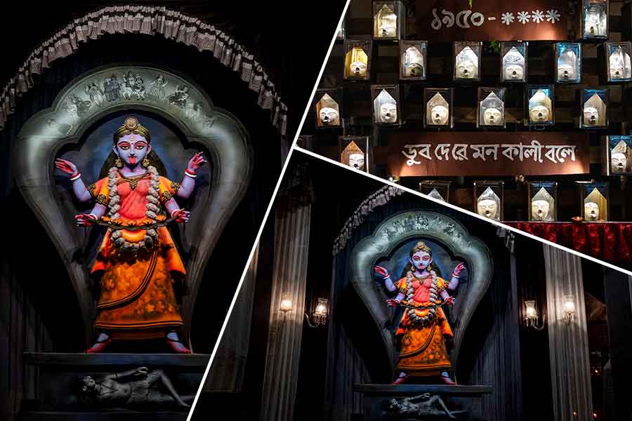 Kali Puja 2024: A touch of old mixed with new in Syama palli's Kali Puja