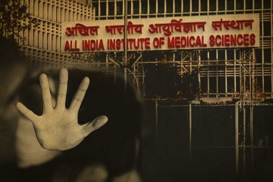 women physically harassed by chief security officer of Delhi AIIMS Hospital