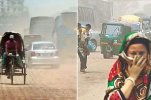 Dhaka ranked first in the air pollution list