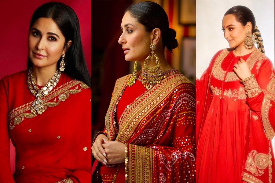 Bollywood beauties Gorgeous Diwali look in RED, styling tips