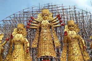 Durga Puja 2024: 110 feet Durga in Sodepur Sahid Colony Durga Puja