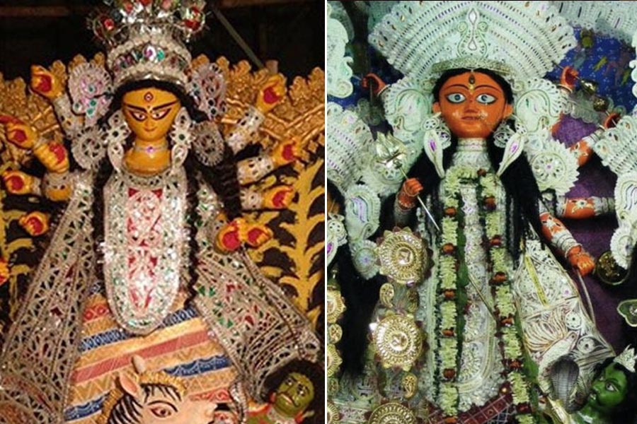 Bonedi Barir Durga Puja: Pujo history of two Bonedi Bari in North kolkata