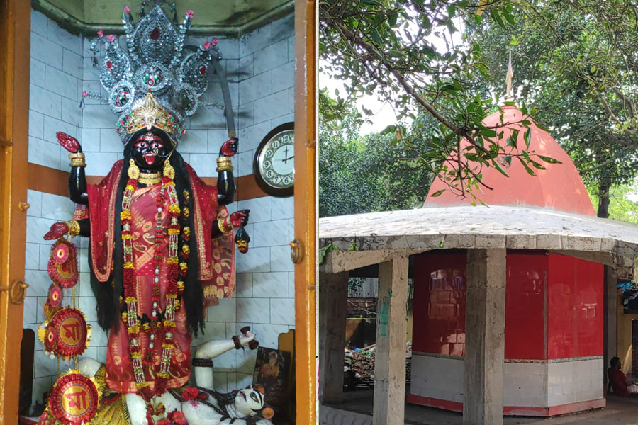 Kali puja 2024: Kali Puja of Dakat bari of Hooghly