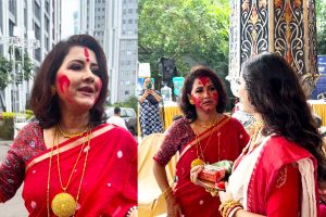 This is how Rachana Banerjee celebrates Bijoya Dashami