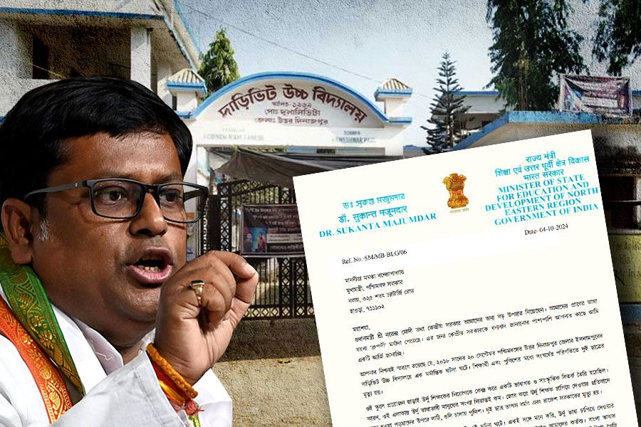 Sukanta Majumdar writes letter to CM Mamata Banerjee demanding to honour two students of Darivit as 'martyrs for language'