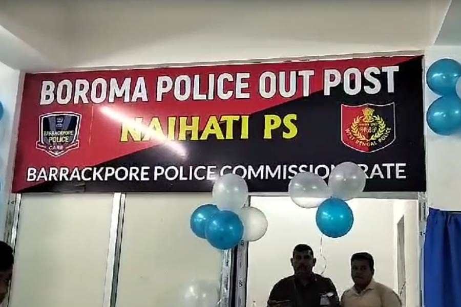 Boroma outpost in Naihati became active within a day after CM Mamata Banerjee's announcement