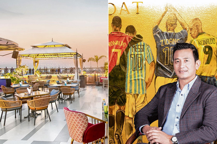 Bhaichung Bhutia opens largest restaurant of North India in Siliguri named GOAT