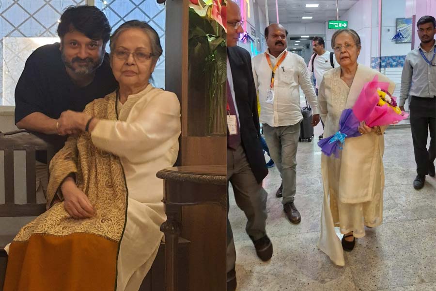 Rakhi Gulzar at goa for 55th International FilmFestival of India