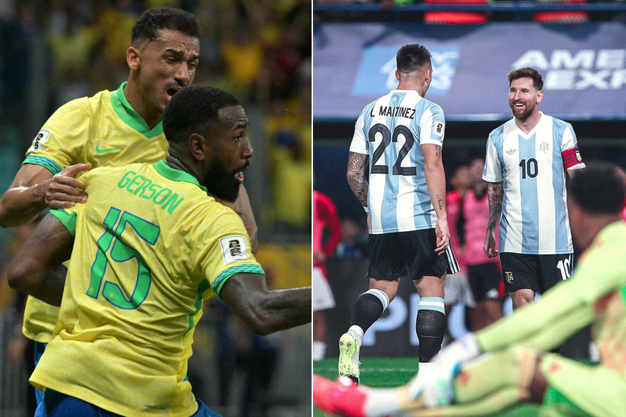 Lionel Messi's Argentina defeated Peru while Brazil and Uruguay match ends in a Draw