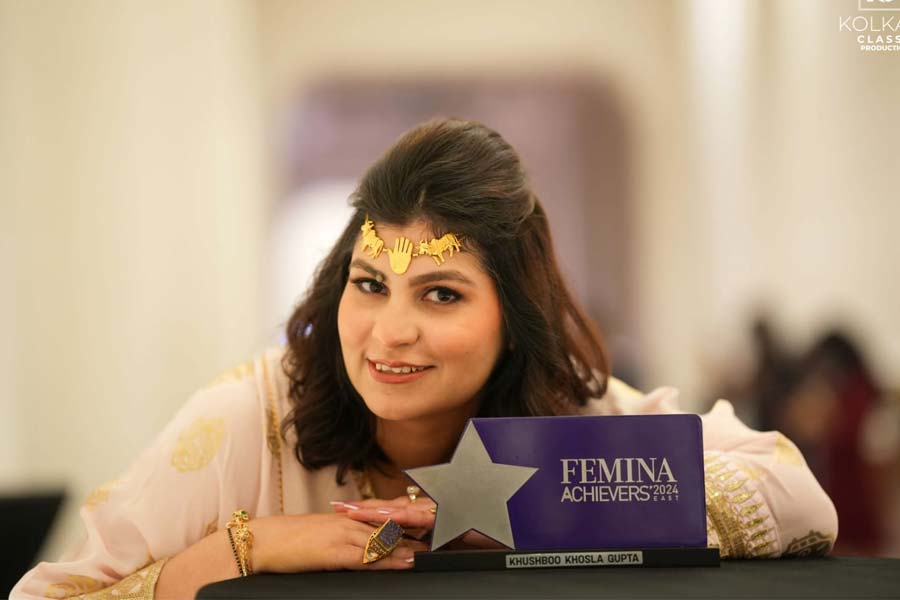 Khushboo Gupta has bagged the *Iconic Founder Award* at the *Femina Achievers Khosla Award 2024!