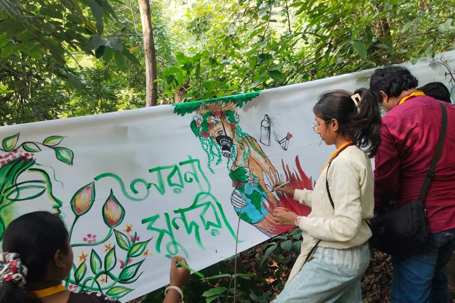 Save forest, special message from Artists in Purulia