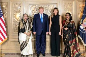 Sheikh Hasina wishes Donald Trump on election win