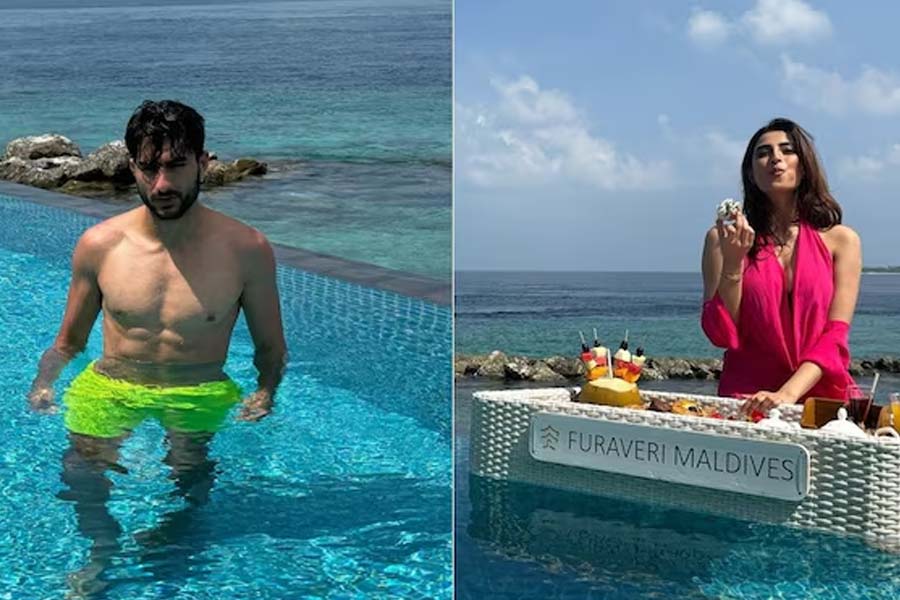 Ibrahim Ali Khan, Palak Tiwari's Maldives pics convince fans they are dating